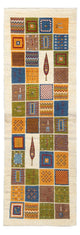 Tapis Gabbeh persan Tapis 242x83cm - Perserteppich Wollteppich