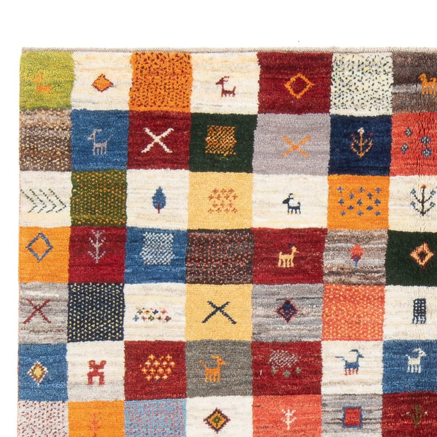 Tapis Gabbeh persan Tapis 201x157cm - Perserteppich Wollteppich