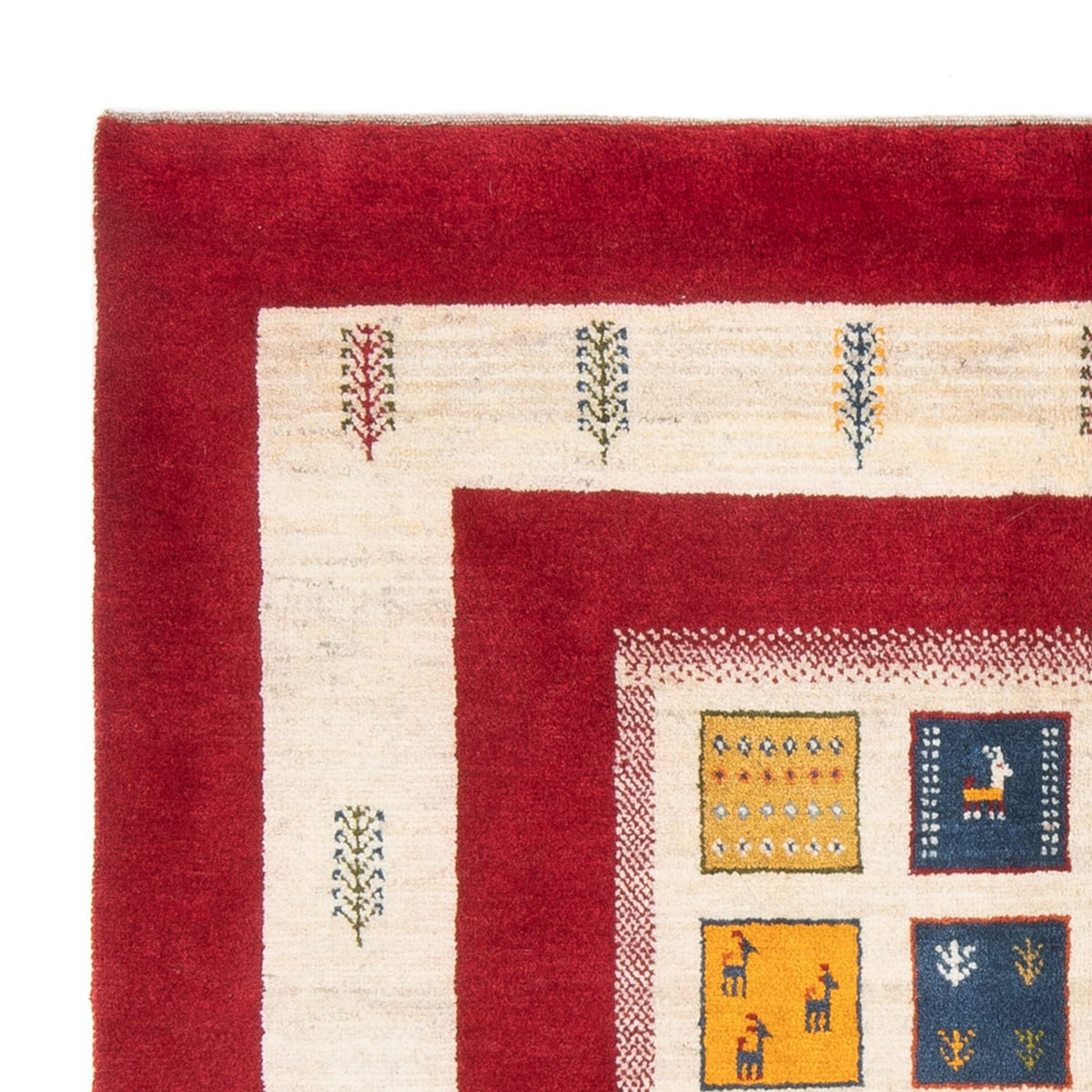 Tapis Gabbeh persan Tapis 157x204cm - Perserteppich Wollteppich