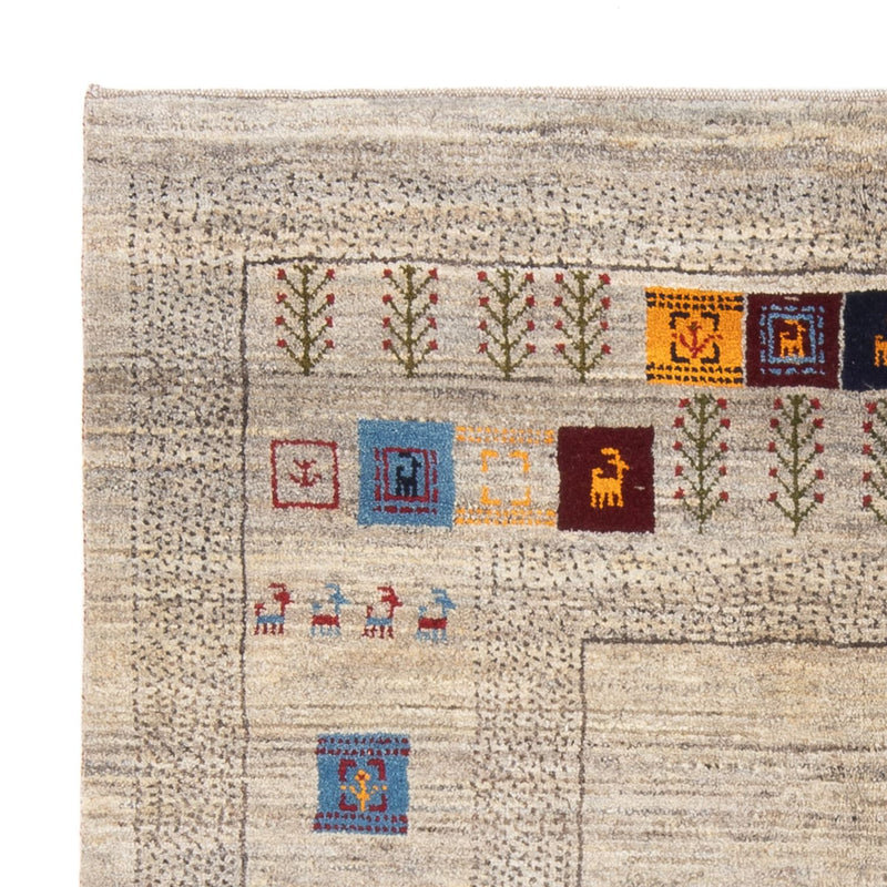 Tapis Gabbeh - Persan - 196 x 155 cm - multicolore