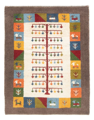 Tapis Gabbeh - Persan - 90 x 63 cm - multicolore