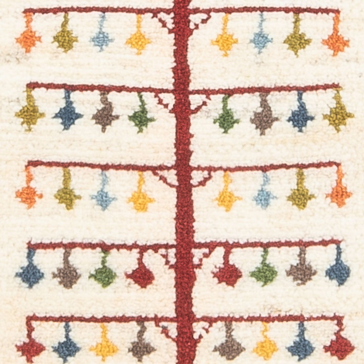 Tapis Gabbeh - Persan - 90 x 63 cm - multicolore