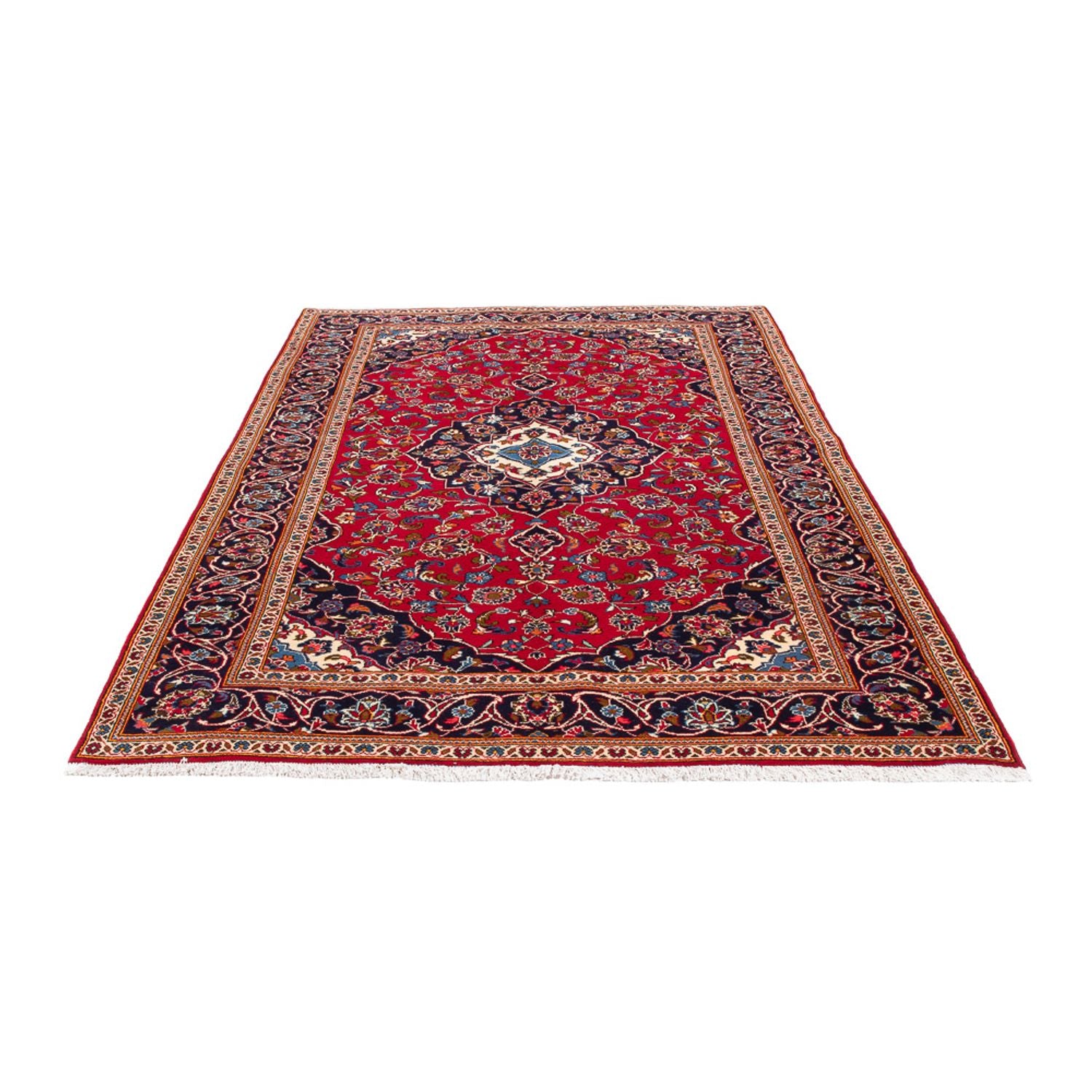 Tapis persan - Keshan - 250 x 152 cm - rouge