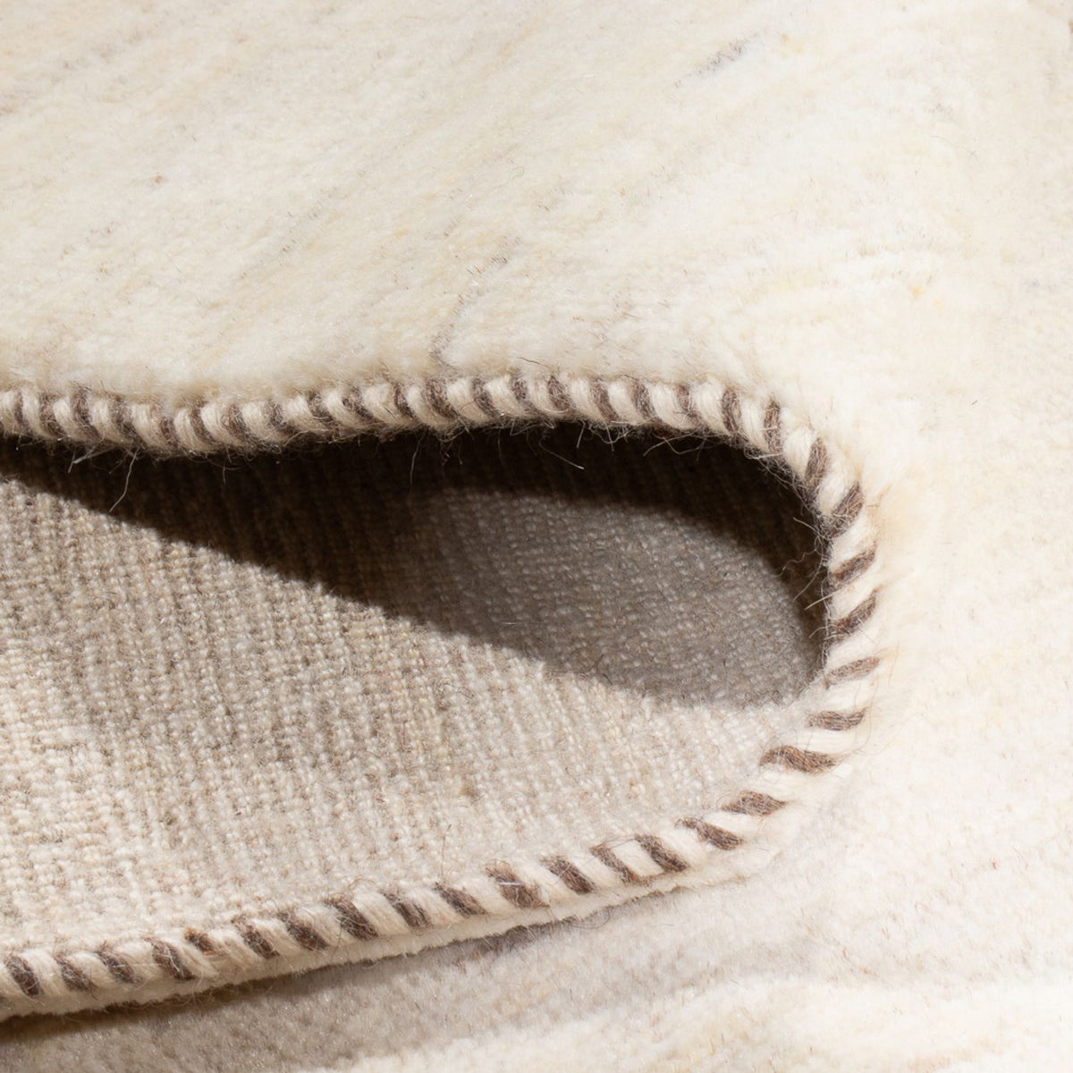 Tapis Gabbeh - Persan - 392 x 298 cm - blanc