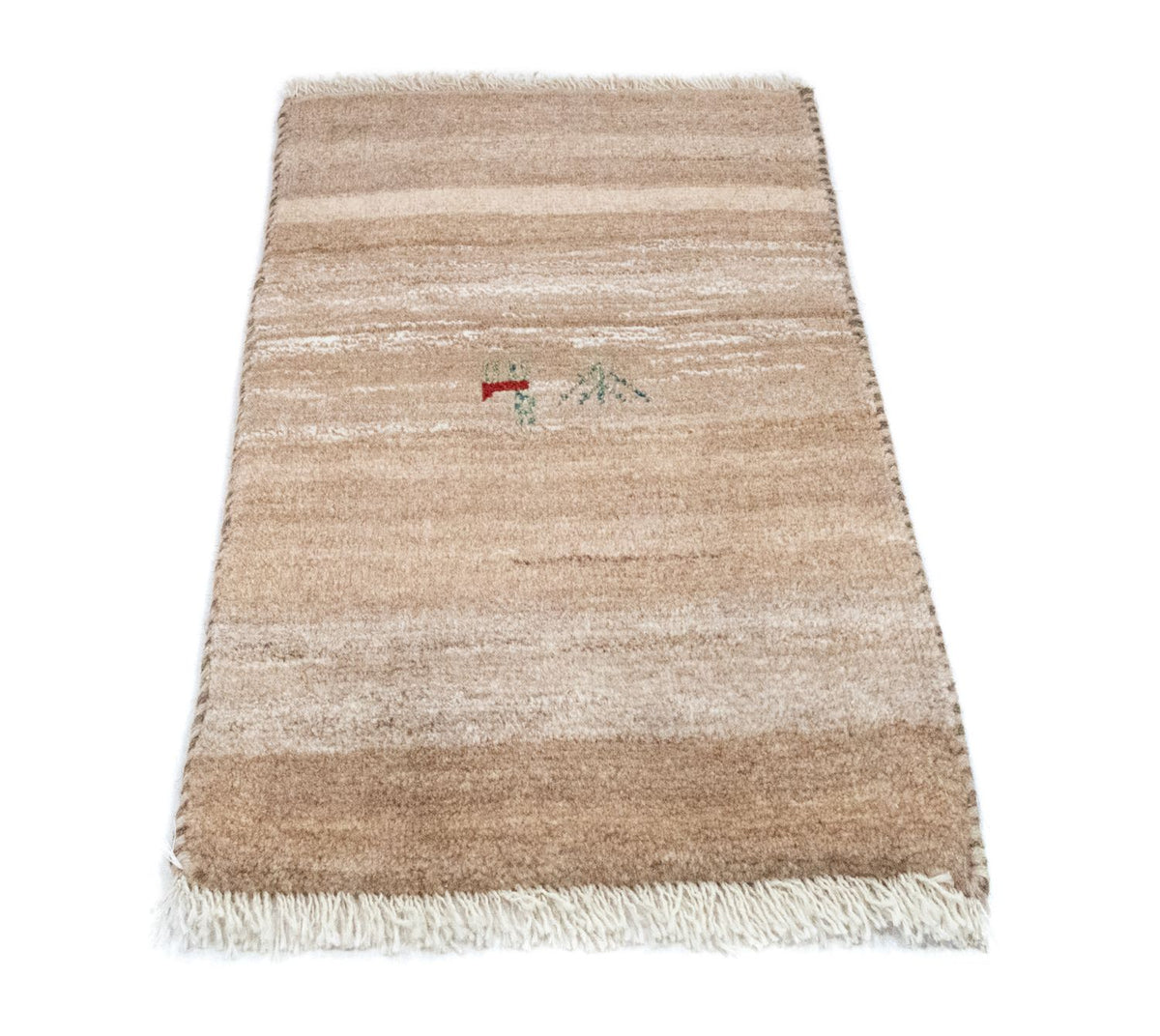 Tapis Gabbeh - Persan - 60 x 40 cm - marron