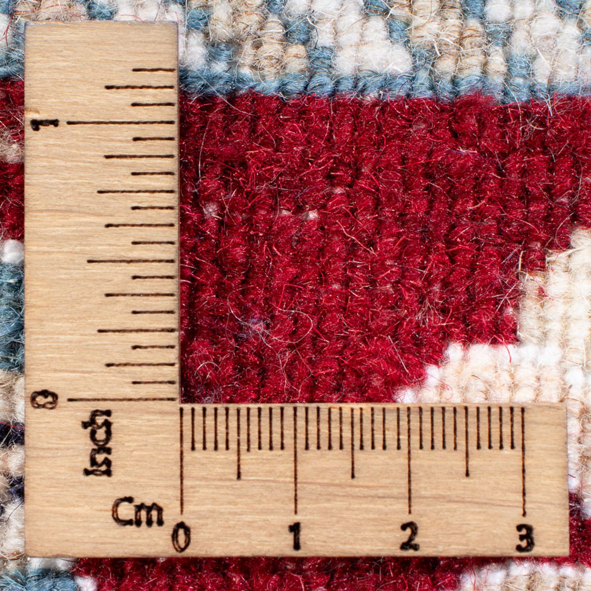 Tapis persan - Nain - 87 x 59 cm - rouge