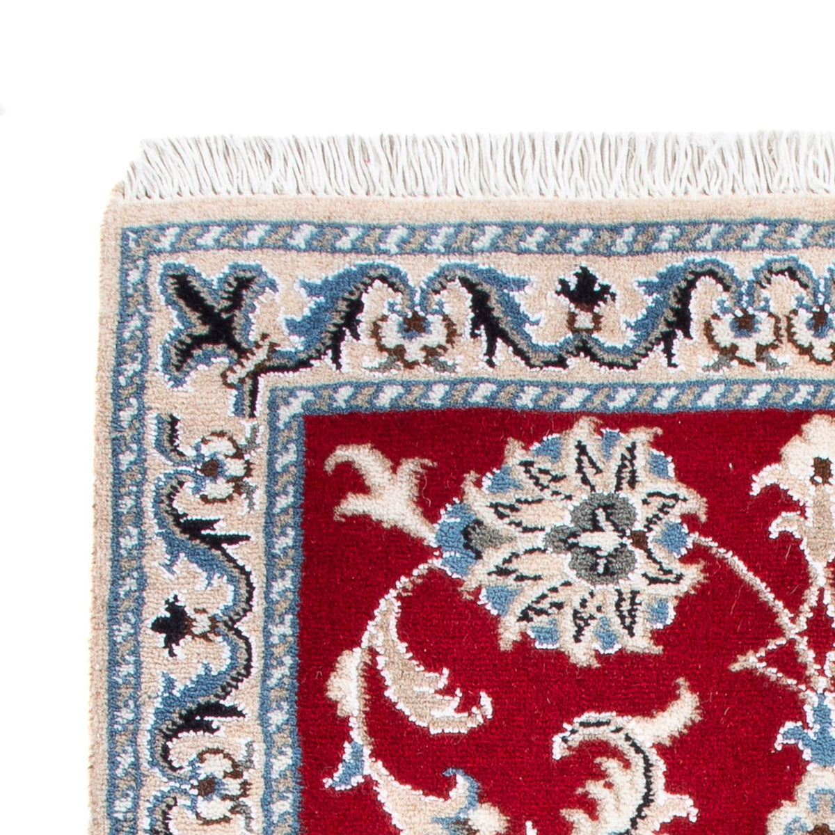 Tapis persan - Nain - 94 x 60 cm - rouge