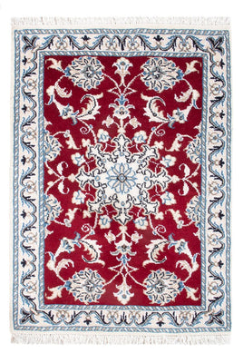 Tapis persan - Nain - 90 x 60 cm - rouge