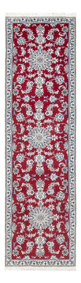 Tapis de couloir Tapis persan - Nain - 294 x 79 cm - rouge