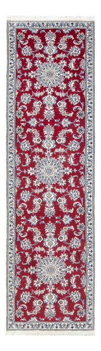 Tapis de couloir Tapis persan - Nain - 294 x 79 cm - rouge