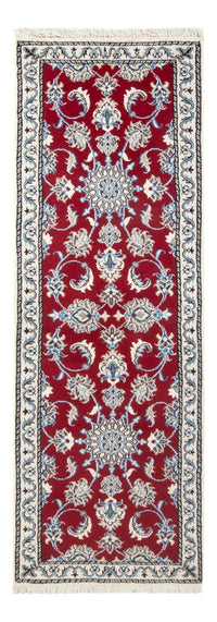Tapis de couloir Tapis persan - Nain - 195 x 58 cm - rouge
