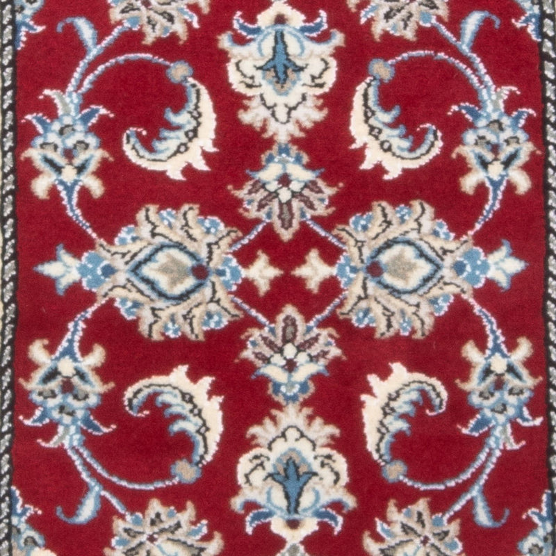 Tapis de couloir Tapis persan - Nain - 195 x 58 cm - rouge