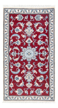 Tapis persan - Nain - 140 x 70 cm - rouge