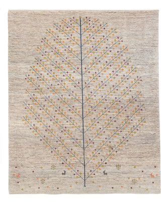 Tapis Gabbeh - Persan - 200 x 151 cm - beige foncé