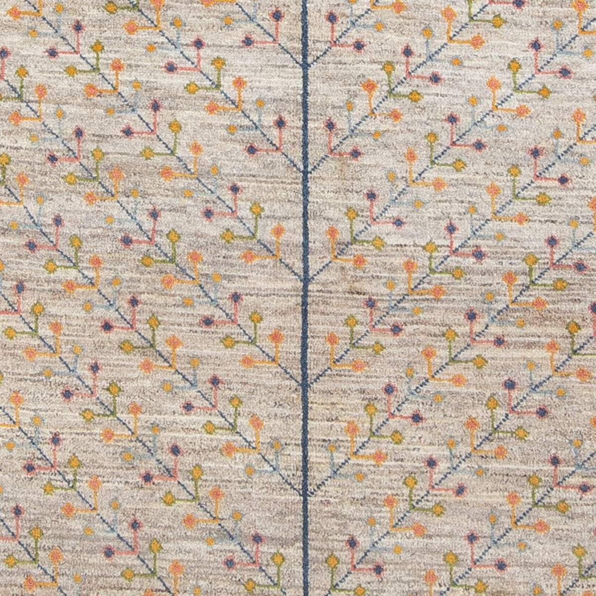 Tapis Gabbeh - Persan - 200 x 151 cm - beige foncé