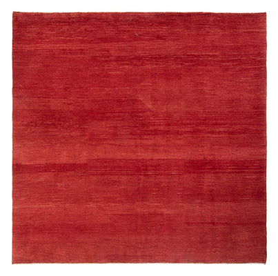 Tapis Gabbeh - Persan carré  - 210 x 210 cm - rouge