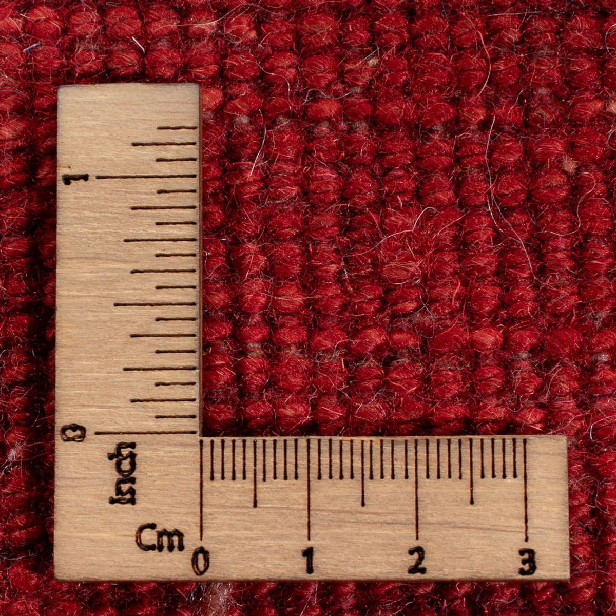 Tapis Gabbeh - Persan carré  - 210 x 210 cm - rouge