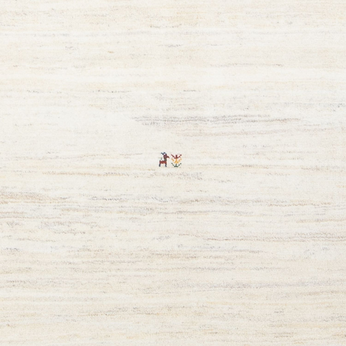 Tapis Gabbeh - Persan - 200 x 142 cm - blanc