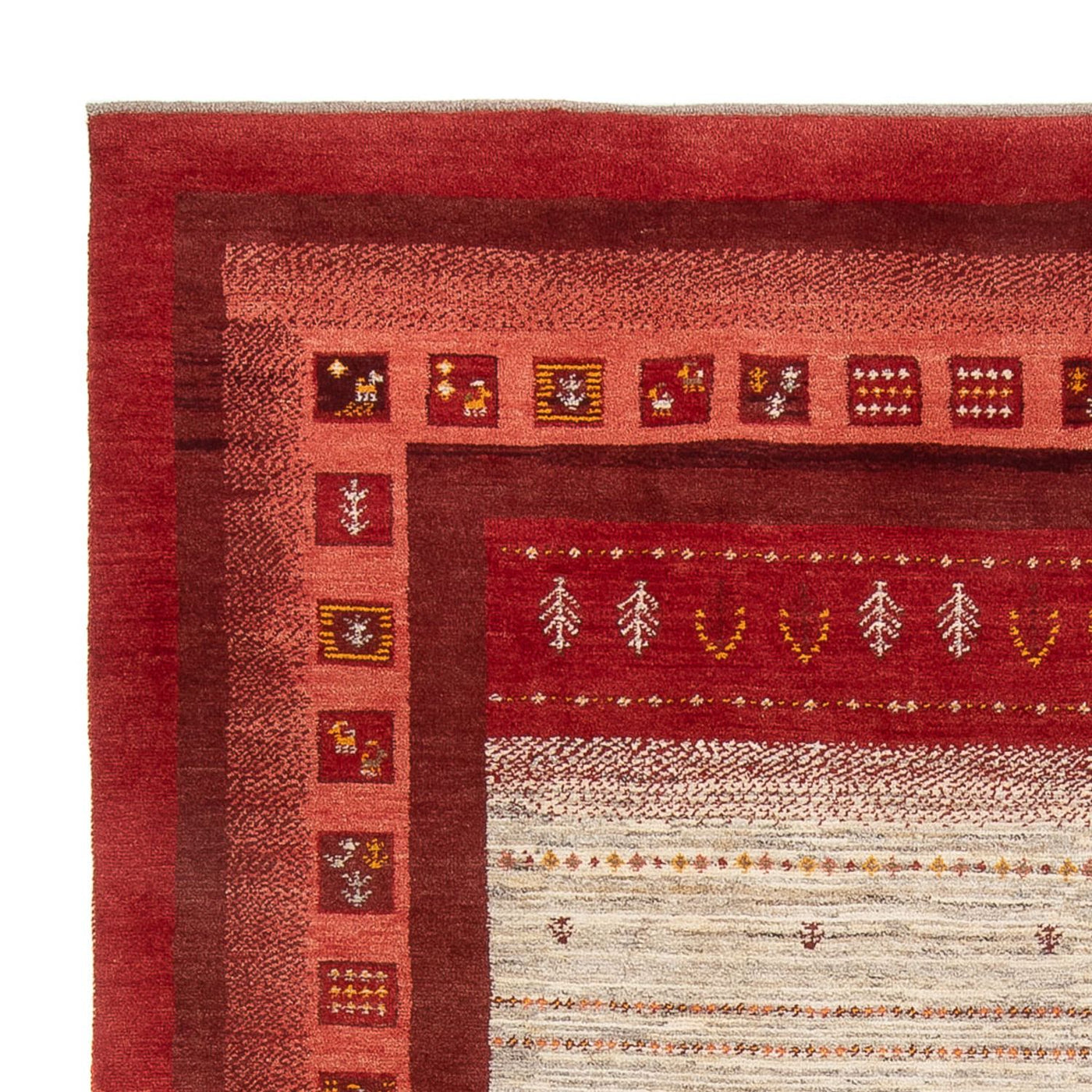 Tapis Gabbeh persan Tapis 240x205cm - Perserteppich Wollteppich