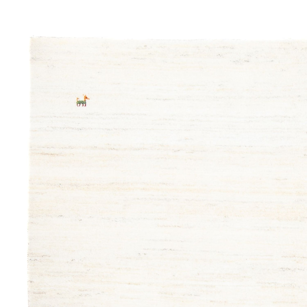 Tapis Gabbeh - Persan - 193 x 153 cm - blanc