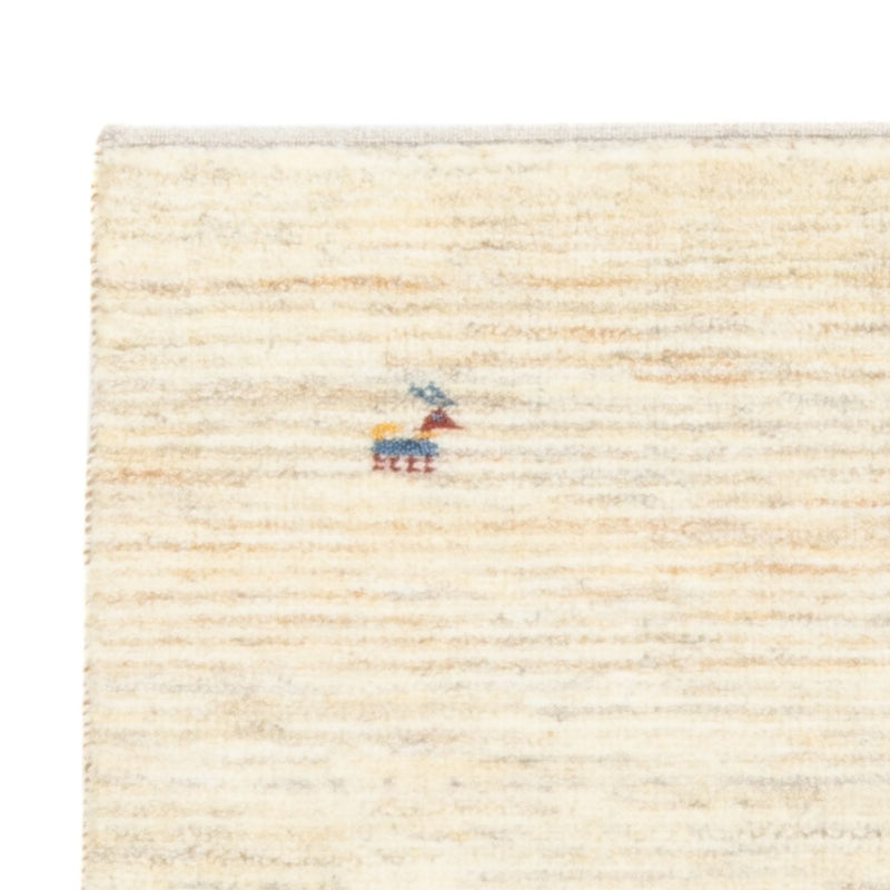 Tapis Gabbeh - Persan - 137 x 73 cm - beige clair