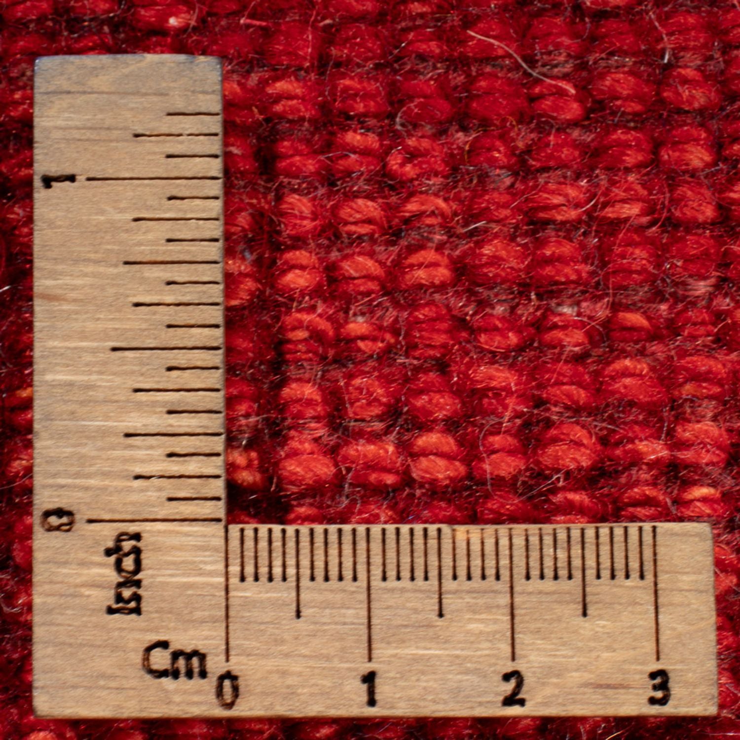 Tapis de couloir Tapis Gabbeh - Persan - 196 x 80 cm - rouge