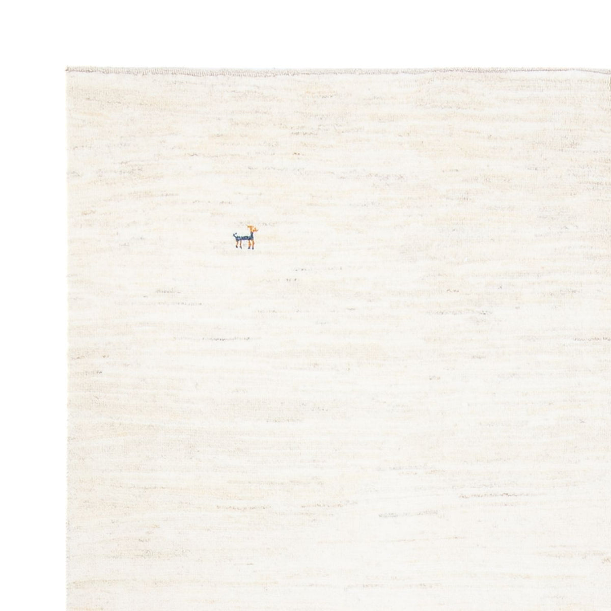 Tapis Gabbeh - Persan - 232 x 174 cm - blanc