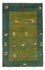 Tapis Gabbeh - Persan - 86 x 58 cm - vert