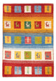 Tapis Gabbeh persan Tapis 87x61cm - Perserteppich Wollteppich