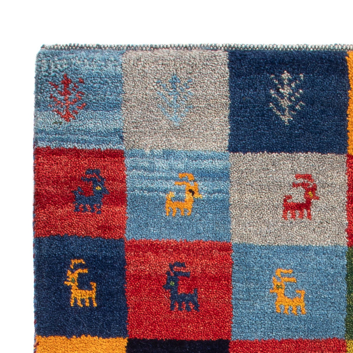 Tapis Gabbeh persan Tapis 63x90cm - Perserteppich Wollteppich