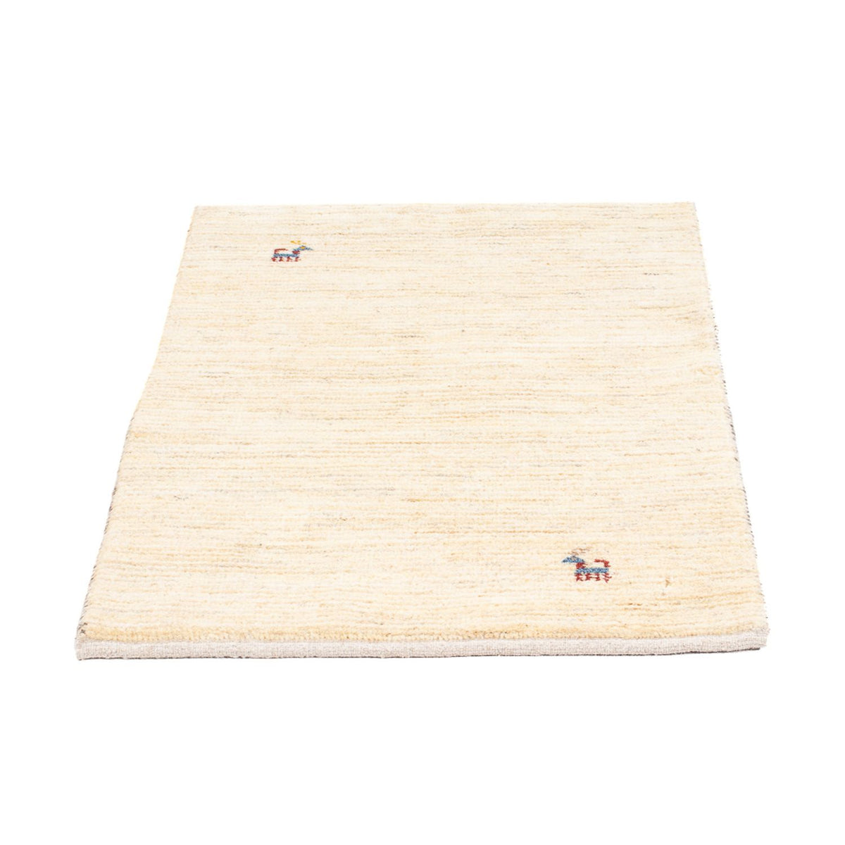 Tapis Gabbeh - Persan - 86 x 61 cm - beige