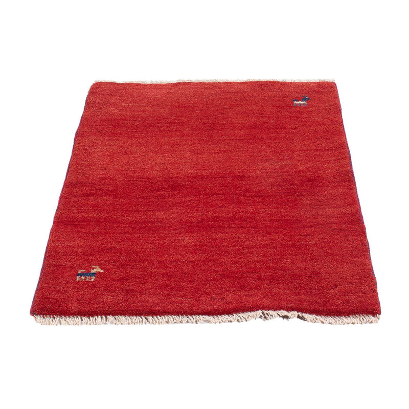 Tapis Gabbeh - Persan - 87 x 62 cm - rouge