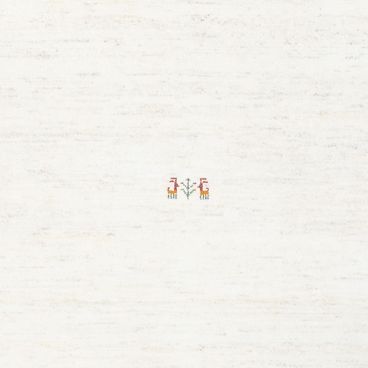 Tapis Gabbeh - Persan - 243 x 198 cm - blanc