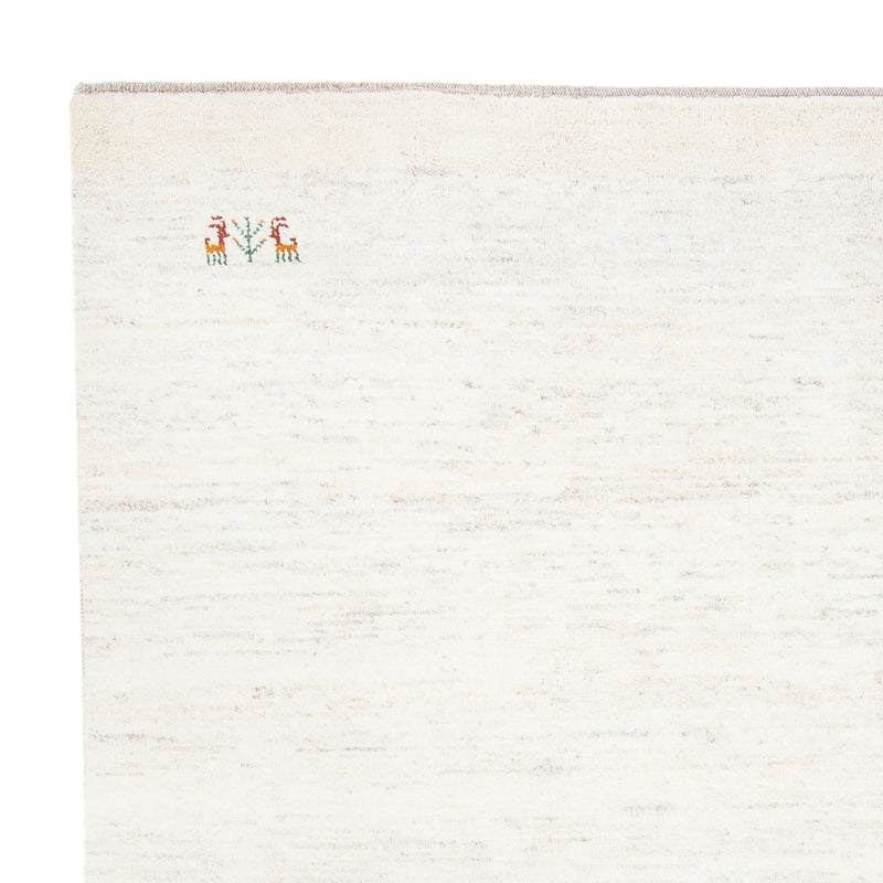 Tapis Gabbeh - Persan - 243 x 198 cm - blanc