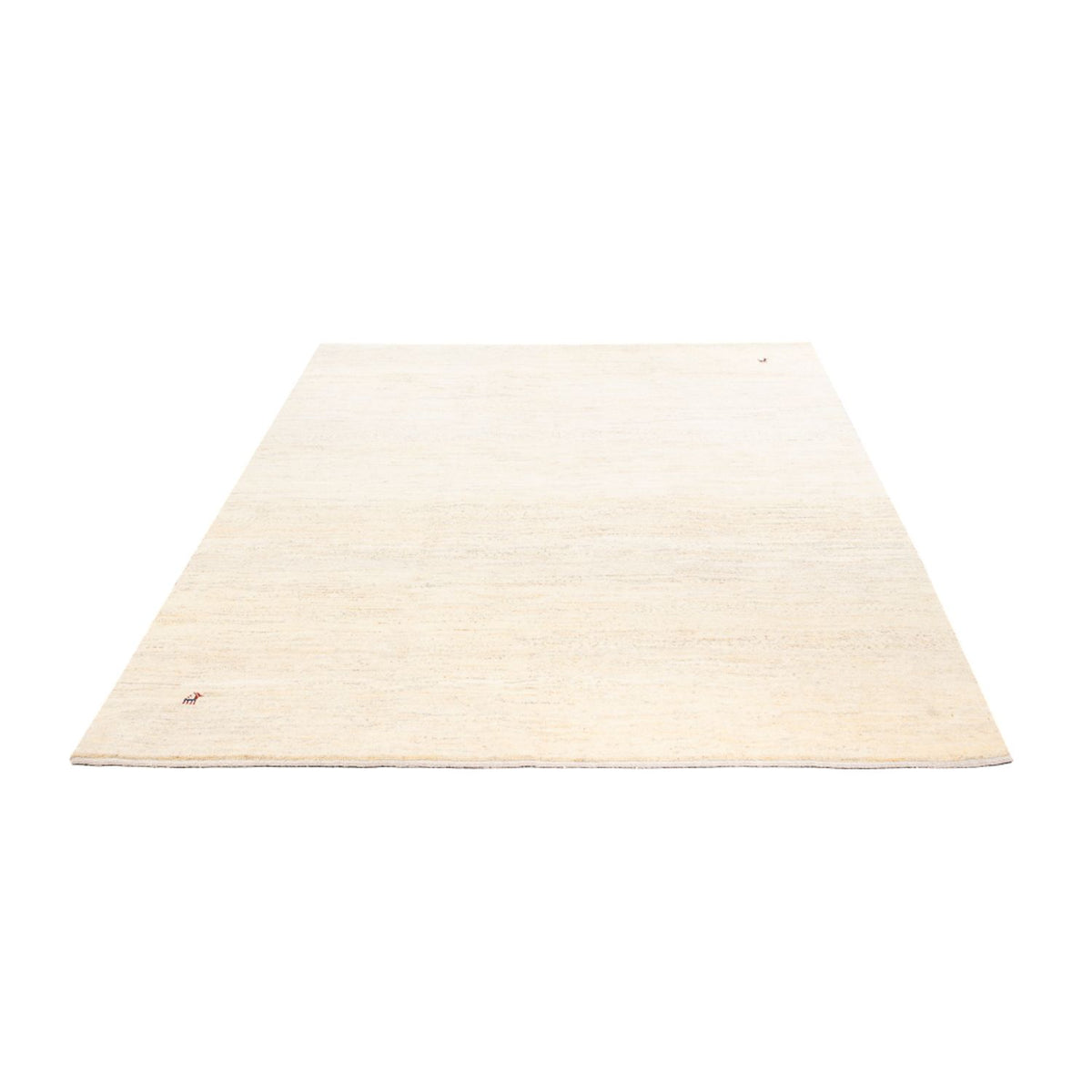 Tapis Gabbeh - Persan - 244 x 181 cm - blanc