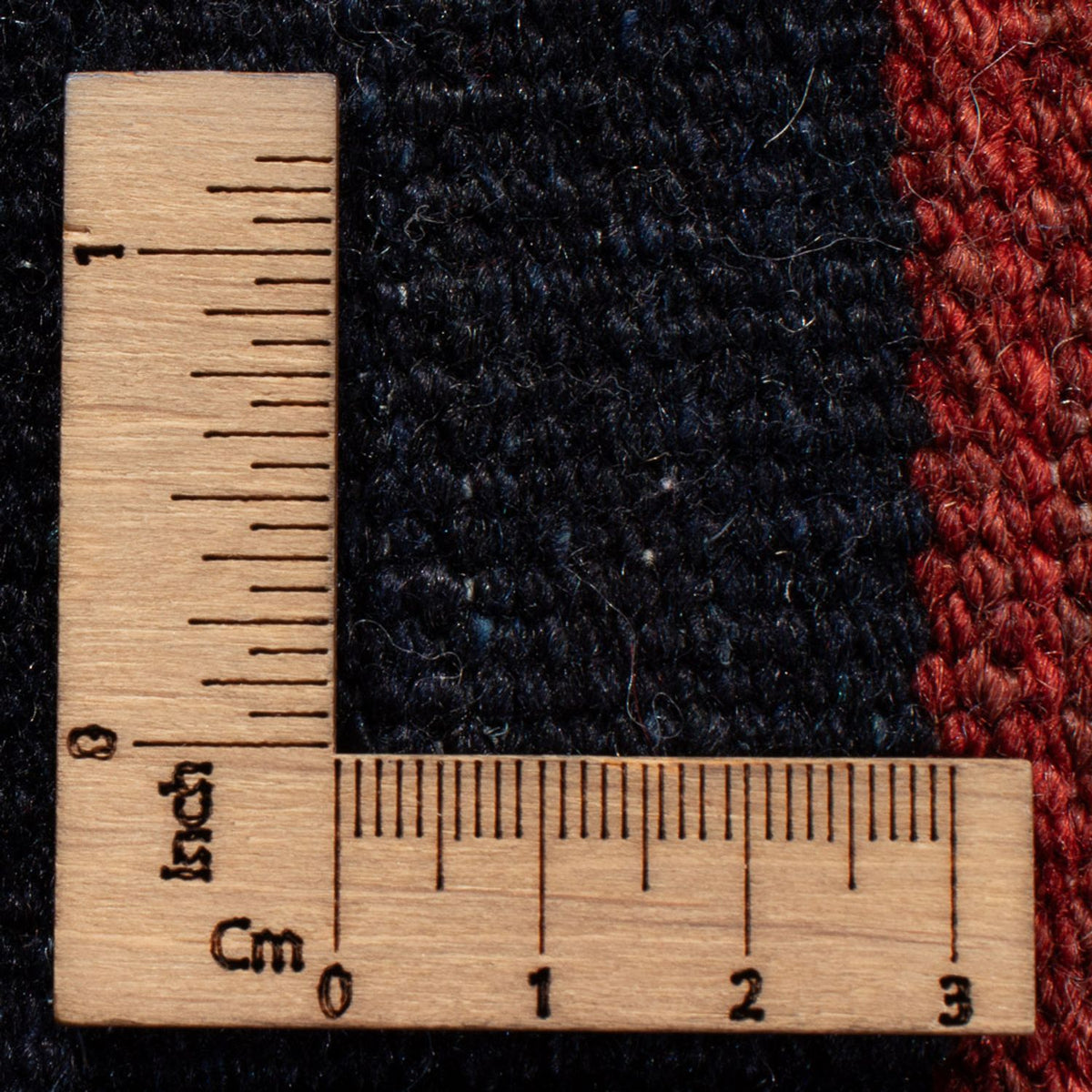 Tapis Kelim - Oriental carré  - 129 x 119 cm - vert menthe