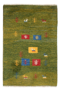 Tapis Gabbeh - Persan - 85 x 55 cm - multicolore