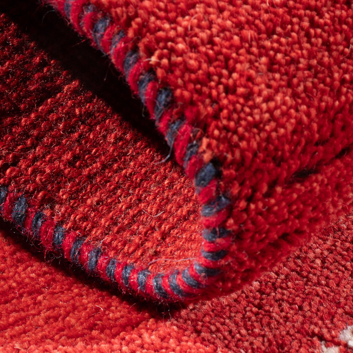 Tapis Gabbeh - Persan - 87 x 60 cm - rouge