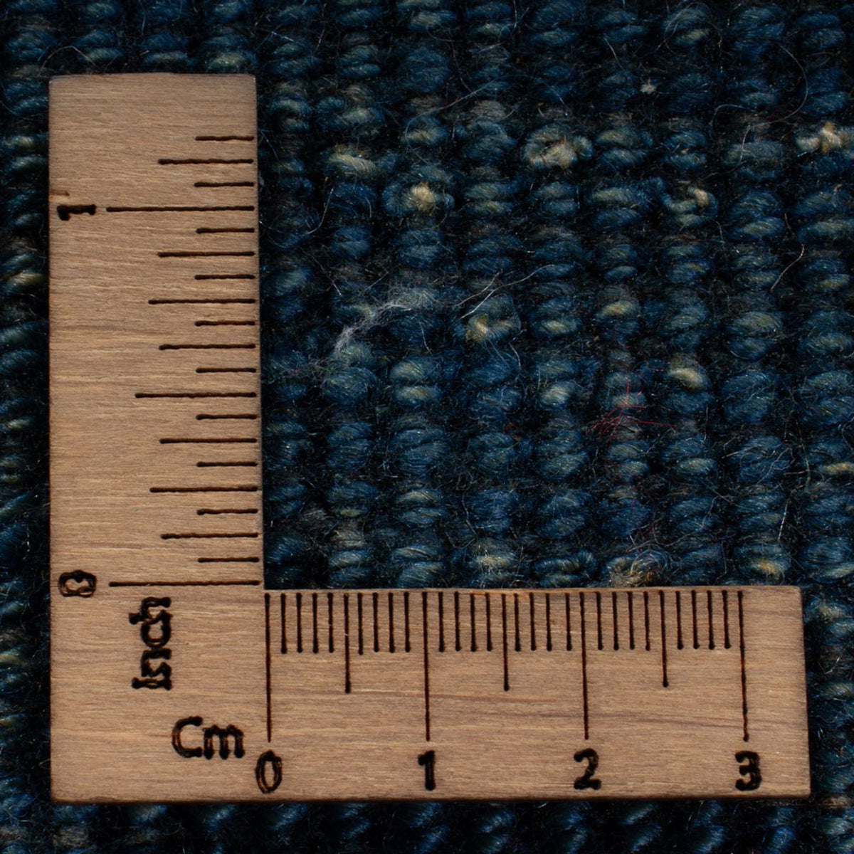 Tapis Gabbeh - Persan - 249 x 173 cm - bleu de mer