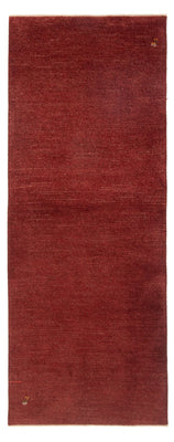 Tapis de couloir Tapis Gabbeh - Persan - 197 x 82 cm - rouge foncé