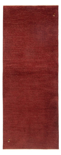 Tapis de couloir Tapis Gabbeh - Persan - 197 x 82 cm - rouge foncé