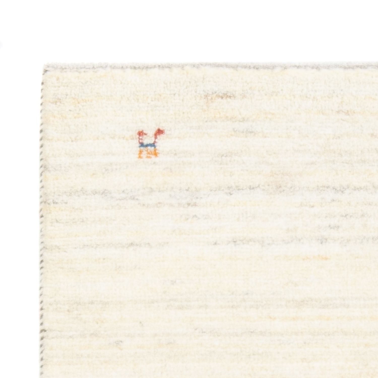 Tapis Gabbeh - Persan - 144 x 72 cm - beige