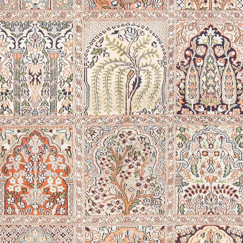 Tapis en soie - Soie du Cachemire - 178 x 123 cm - beige