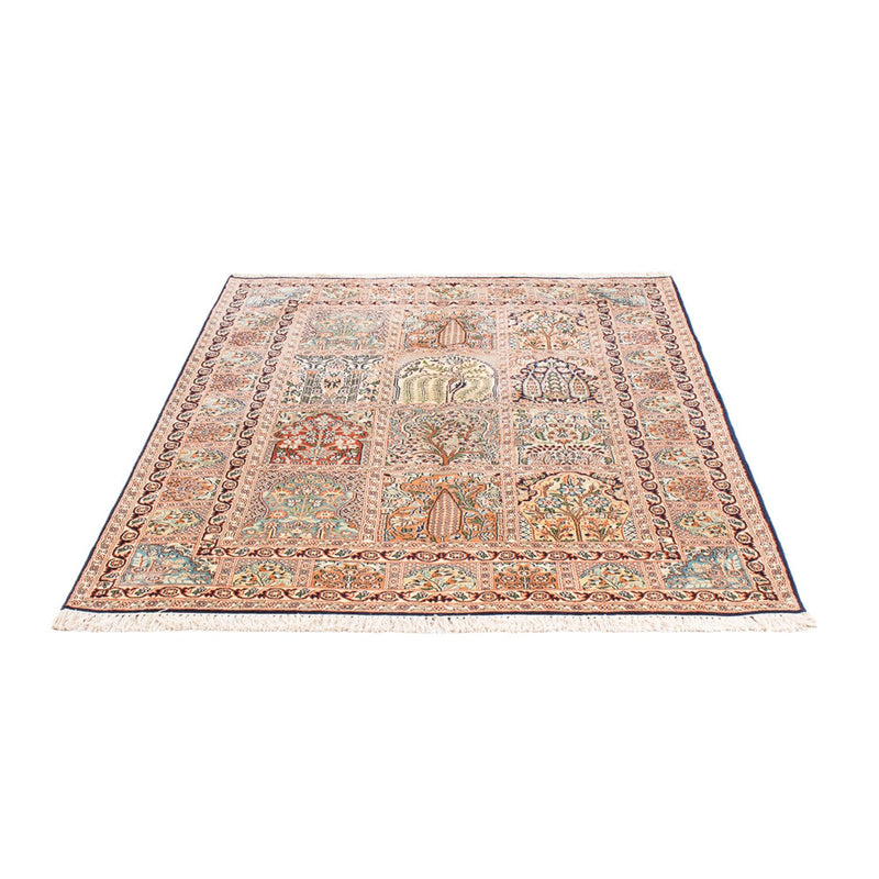 Tapis en soie - Soie du Cachemire - 178 x 123 cm - beige