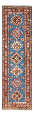 Tapis de couloir Tapis Ziegler - Kazak - 205 x 63 cm - bleu