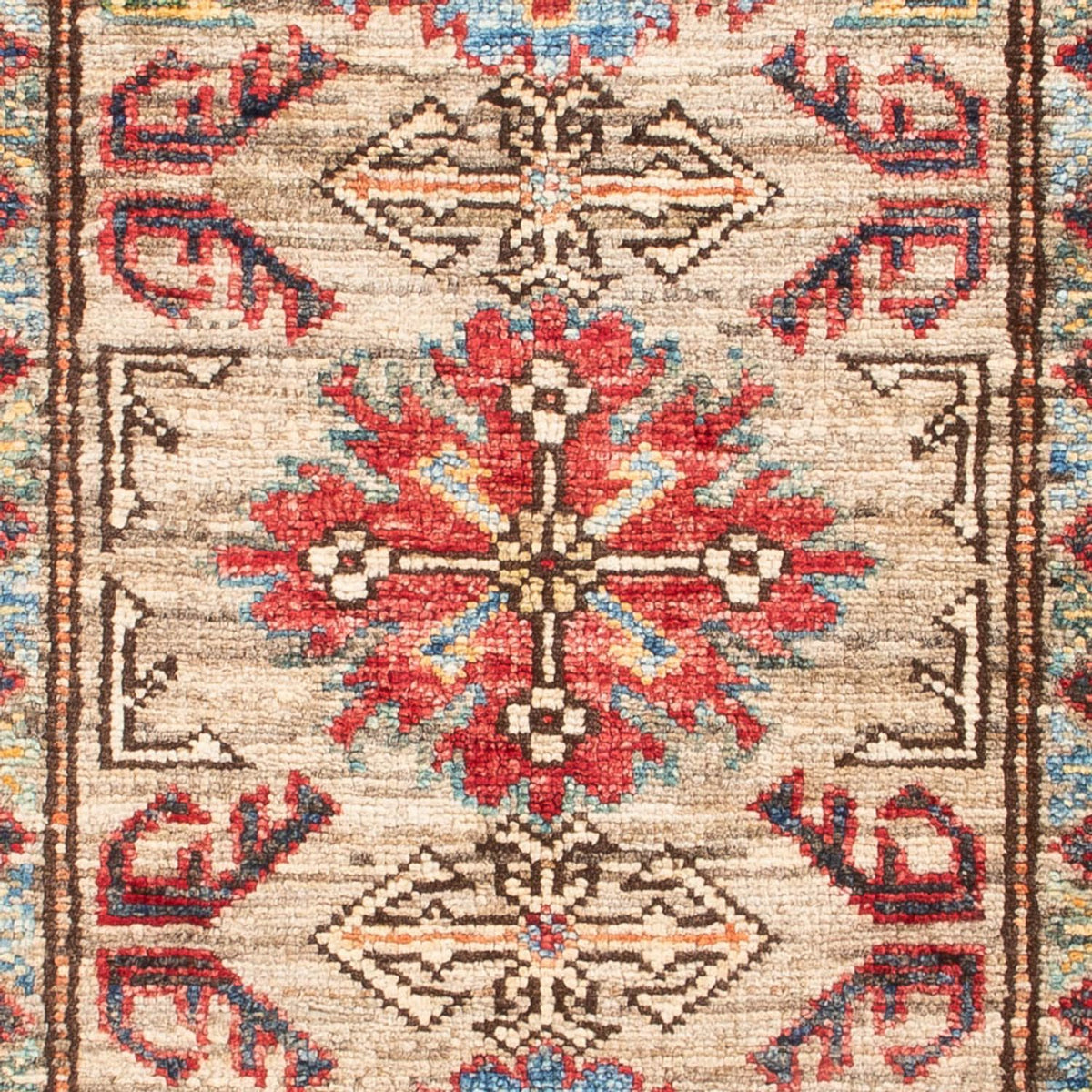 Tapis Ziegler - Kazak - 99 x 60 cm - multicolore