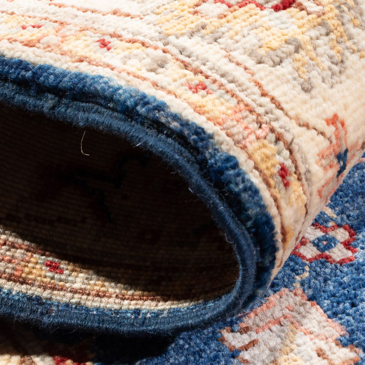 Tapis Ziegler - 128 x 78 cm - bleu