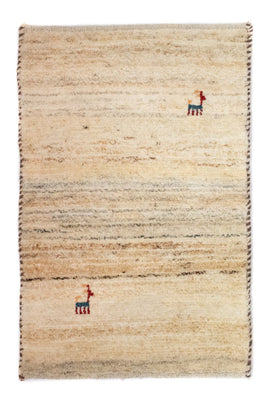 Tapis Gabbeh - Persan - 60 x 40 cm - marron