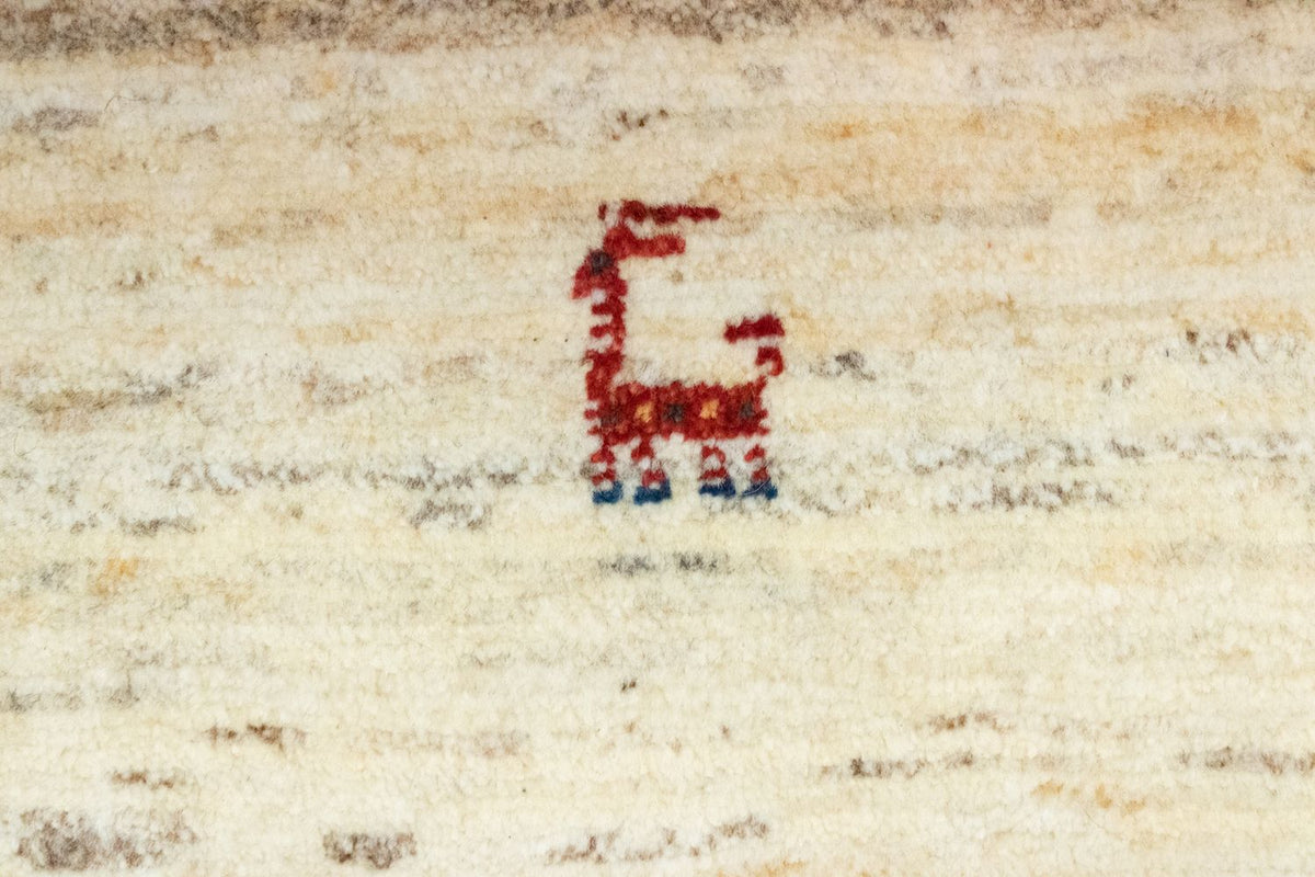 Tapis Gabbeh - Persan - 60 x 40 cm - beige