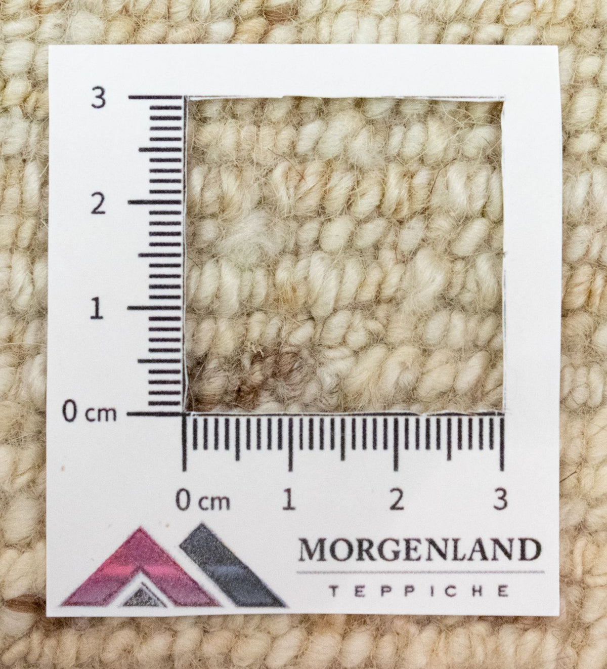 Tapis Gabbeh - Persan - 60 x 40 cm - beige